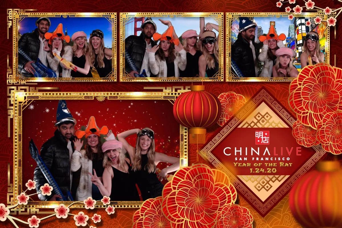 Green screen photo activation